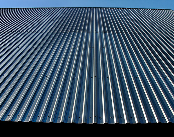 Metal roof is good protection.